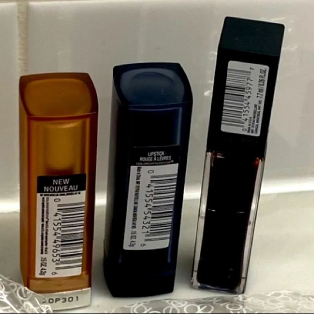 MAYBELLINE LIP PRODUCTS SET OF 3 NEW